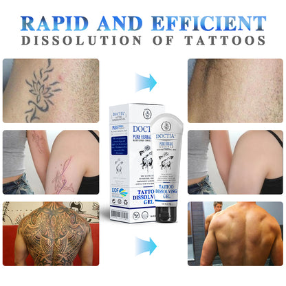 Doctiat™ Tattoo Removal Cream - Szybki i skuteczny krem do usuwania tatuaży, trwałe usuwanie tatuaży - usuwanie pigmentu ze skóry - bezbolesny - szybkie wchłanianie - bez blizn